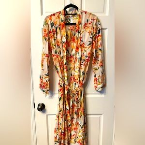 Stars Above floral robe